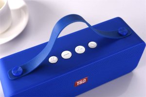 Głośnik T&G GŁOŚNIK BLUETOOTH BEZPRZEWODOWY PRZENOŚNY MOBILNY FM BT USB RADIO MP3 TWS TG521 4