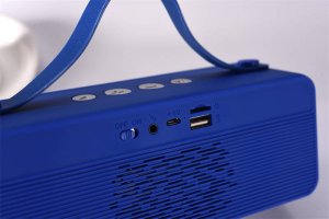 Głośnik T&G GŁOŚNIK BLUETOOTH BEZPRZEWODOWY PRZENOŚNY MOBILNY FM BT USB RADIO MP3 TWS TG521 8