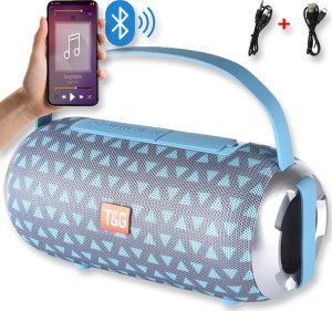 Głośnik T&G GŁOŚNIK BLUETOOTH BEZPRZEWODOWY PRZENOŚNY MOBILNY FM BT USB RADIO MP3 TWS TG509 1