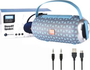 Głośnik T&G GŁOŚNIK BLUETOOTH BEZPRZEWODOWY PRZENOŚNY MOBILNY FM BT USB RADIO MP3 TWS TG509 11