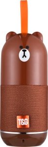 Głośnik T&G GŁOŚNIK BLUETOOTH BEZPRZEWODOWY PRZENOŚNY MOBILNY FM BT USB RADIO CHARGE TG502 2