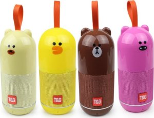 Głośnik T&G GŁOŚNIK BLUETOOTH BEZPRZEWODOWY PRZENOŚNY MOBILNY FM BT USB RADIO CHARGE TG502 6