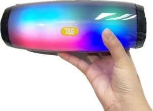 Głośnik T&G GŁOŚNIK BLUETOOTH BEZPRZEWODOWY PRZENOŚNY MOBILNY FM BT USB RADIO CHARGE TG165C 15