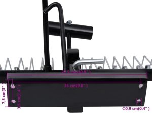 vidaXL Wertykulator do kosiarki samojezdnej, 109 cm 10