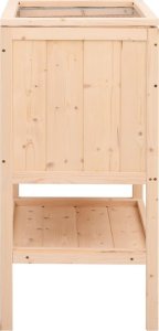 vidaXL Klatka dla chomika, 55x40x80 cm, lite drewno jodłowe 5