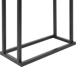 Beliani Stojak 45 cmcm czarny 4