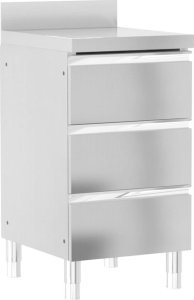 vidaXL Szafki gastronomiczne, 2 szt., stal nierdzewna 4