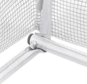 vidaXL Szklarnia ze stalową ramą, biała, 36 m, 12x3x2 m 11