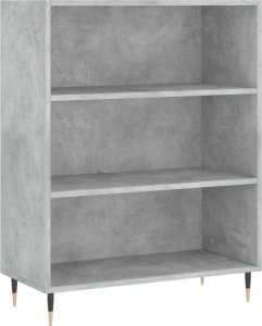 vidaXL Regał, szarość betonu, 69,5x32,5x180 cm 4