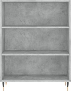 vidaXL Regał, szarość betonu, 69,5x32,5x180 cm 5