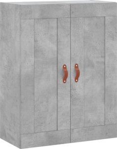 vidaXL Witrynka szarość betonu 69,5x34x180 cm 5