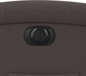 vidaXL Elektryczny fotel rozkładany, ciemny brąz 11