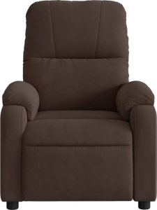 vidaXL Rozkładany fotel elektryczny, masujący, brązowy, mikrofibra 8