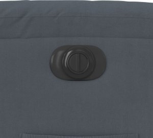 vidaXL Elektryczny, podnoszony fotel rozkładany, ciemnoszary, aksamit 12