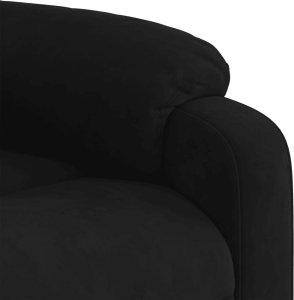 vidaXL Podnoszony fotel masujący, elektryczny rozkładany, czarny 11