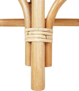 Beliani Fotel paw rattanowy dla dzieci naturalny FLORENTINE II 7