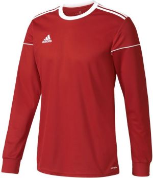 Adidas Koszulka piłkarska męska Squadra 17 Long Sleeve czerwono-biała r. XL (BJ9186) 1