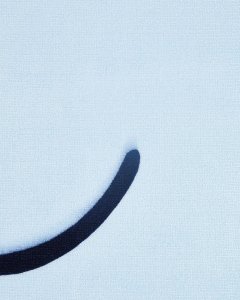 Beliani Dywan dziecięcy kształt chmury 90 x 120 cm niebieski CUMULUS 4