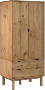 vidaXL Szafa OTTA, 76,5x53x172 cm, lita sosna 2