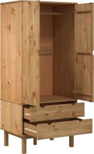 vidaXL Szafa OTTA, 76,5x53x172 cm, lita sosna 4