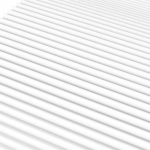 vidaXL Materac piankowy, biały, 80x200 cm, twardość H2/H3 6