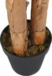 vidaXL Sztuczny bananowiec, 18 liści, 150 cm, zielony 4