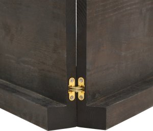 vidaXL Blat stołu, ciemnoszary, 160x60x6 cm, dąb z naturalną krawędzią 6