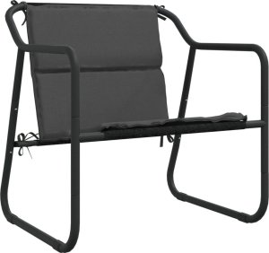 vidaXL 3-cz. zestaw wypoczynkowy do ogrodu, z poduszkami, antracytowy 4