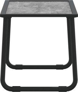 vidaXL 3-cz. zestaw wypoczynkowy do ogrodu, z poduszkami, antracytowy 9