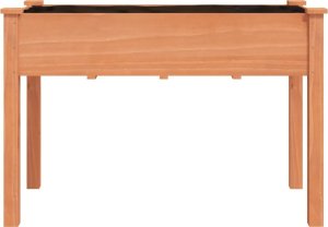 vidaXL Kwietnik z wyściółką, brązowy, 118x59x76 cm, drewno jodłowe 4