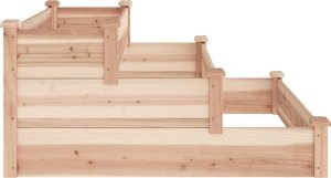 vidaXL 120x120x56 cm, lite drewno jodłowe 5