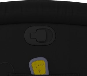 vidaXL Rozkładany fotel masujący, czarny, sztuczna skóra 10