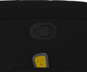 vidaXL Rozkładany fotel masujący, czarny, sztuczna skóra 10