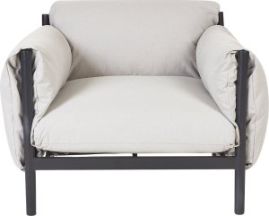 Beliani Fotel ogrodowy jasnoszary ESPERIA 3