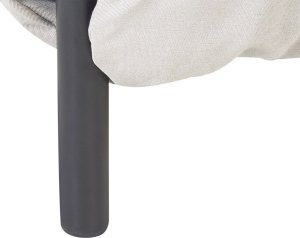 Beliani Fotel ogrodowy jasnoszary ESPERIA 6