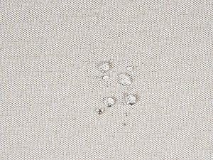 Beliani Zestaw ogrodowy sofa 2-osobowa z fotelami jasnoszary ESPERIA 12