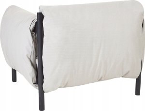 Beliani Zestaw ogrodowy sofa 2-osobowa z fotelami jasnoszary ESPERIA 9