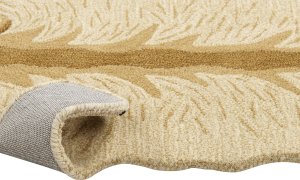 Beliani Dywan dziecięcy wełniany wilk 100 x 160 cm beżowy BALTO 5