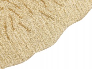 Beliani Dywan dziecięcy wełniany wilk 100 x 160 cm beżowy BALTO 6