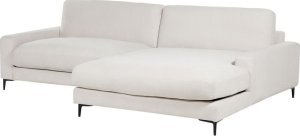 Beliani Narożnik lewostronny złamana biel MALOY 3