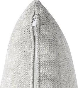 Beliani Narożnik 3-osobowy prawostronny jasnoszary LOFOTEN 8