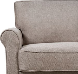 Beliani Sofa 3-osobowa jasnobrązowa RONNEBY 5