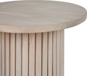 Beliani Stolik kawowy drewno mango jasny LEMONT 3