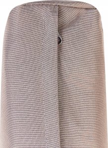 Beliani Zestaw ogrodowy bambusowy 4-osobowy beżowoszary CERRETO 13