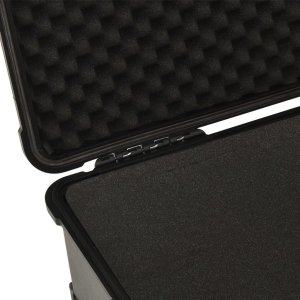 vidaXL Walizka lotnicza, czarna, 58x45x27 cm, PP 6