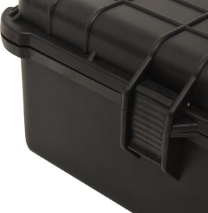 vidaXL Walizka lotnicza, czarna, 55x43x21 cm, PP 6