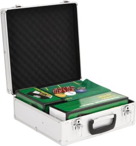 vidaXL Zestaw żetonów do pokera, 600 szt., 11,5 g 2