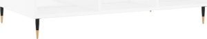 vidaXL Stolik kawowy, biały, 104x60x35 cm 8