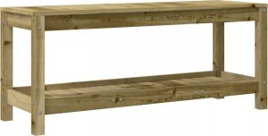 vidaXL Ławka ogrodowa, 108x35x45 cm, impregnowane drewno sosnowe 2