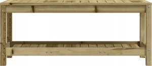 vidaXL Ławka ogrodowa, 108x35x45 cm, impregnowane drewno sosnowe 4